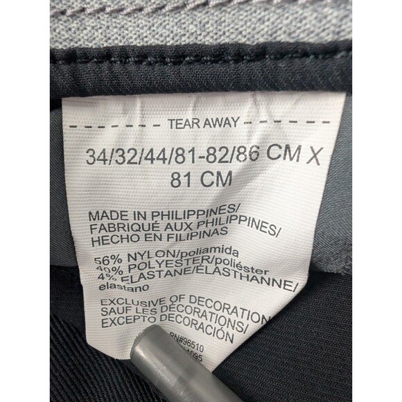 UNDER ARMOUR Mens Match Play Straight Leg Golf Pants Black 34x32 Style 1342263 - Picture 12 of 14